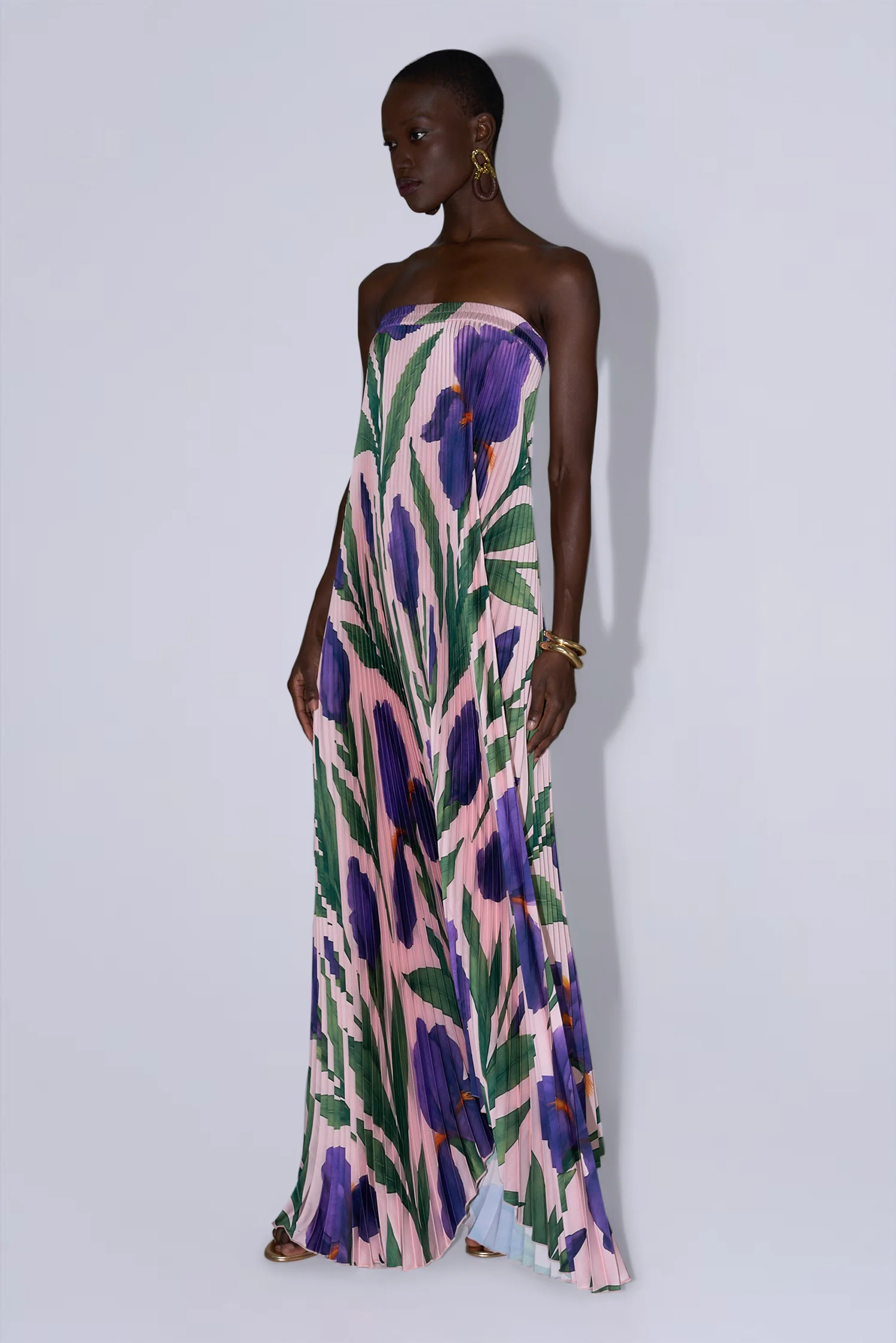 Bisous Strapless Gown - Iris Garden - Image 3