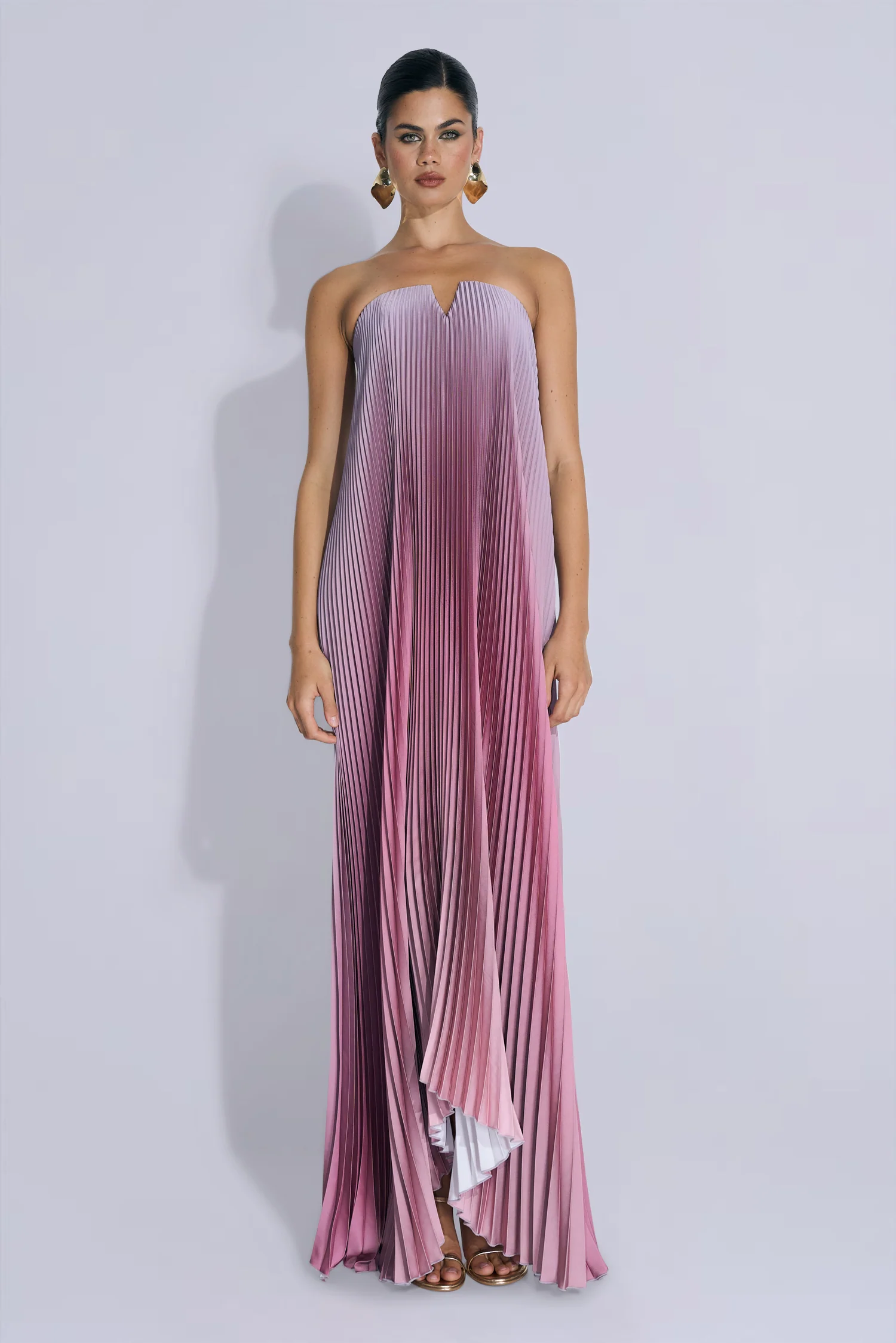 Black Tie Gown - Mauve Ombre