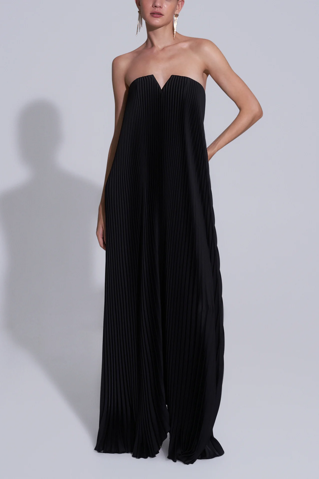Black Tie Gown - Noir - Image 3