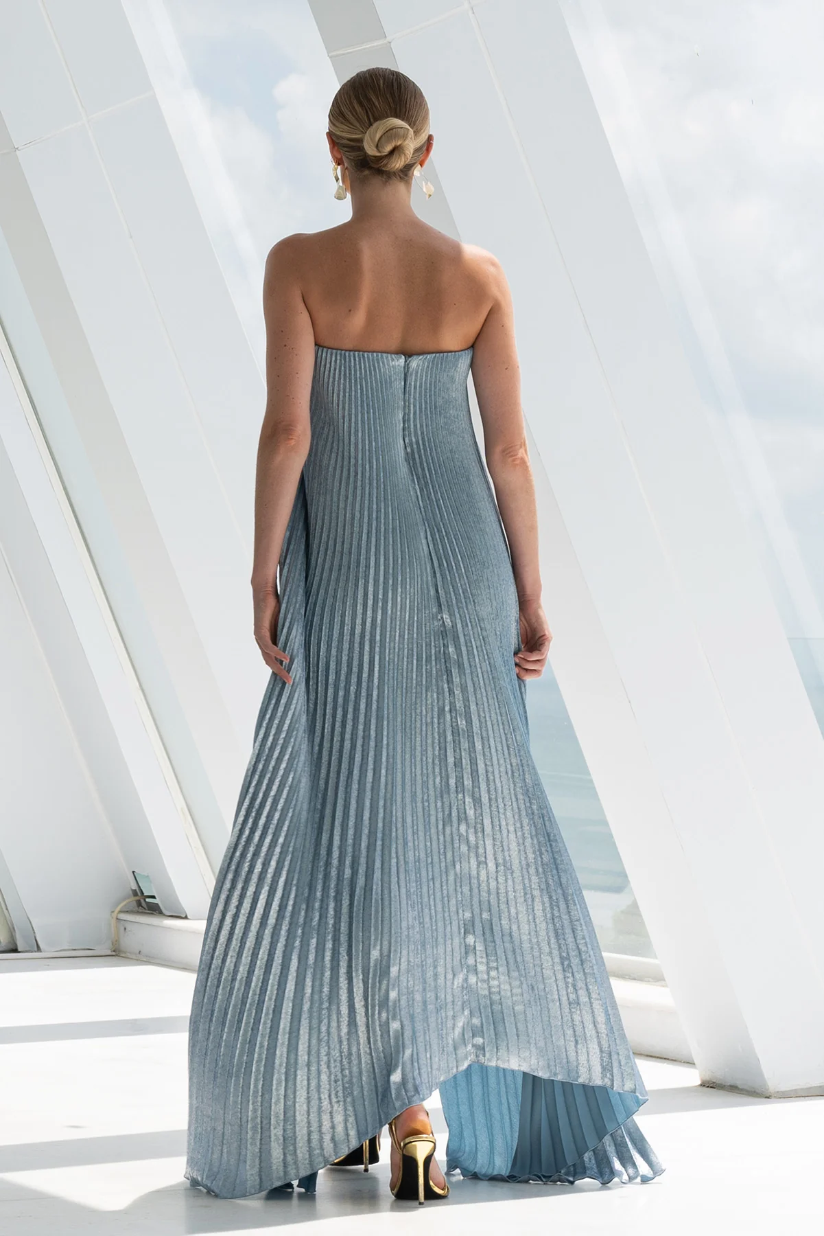 Black Tie Gown - Polar Shimmer - Image 2