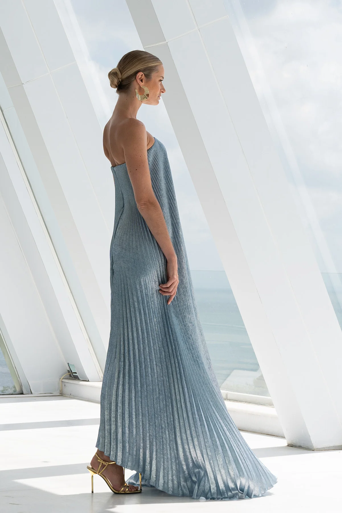 Black Tie Gown - Polar Shimmer - Image 3