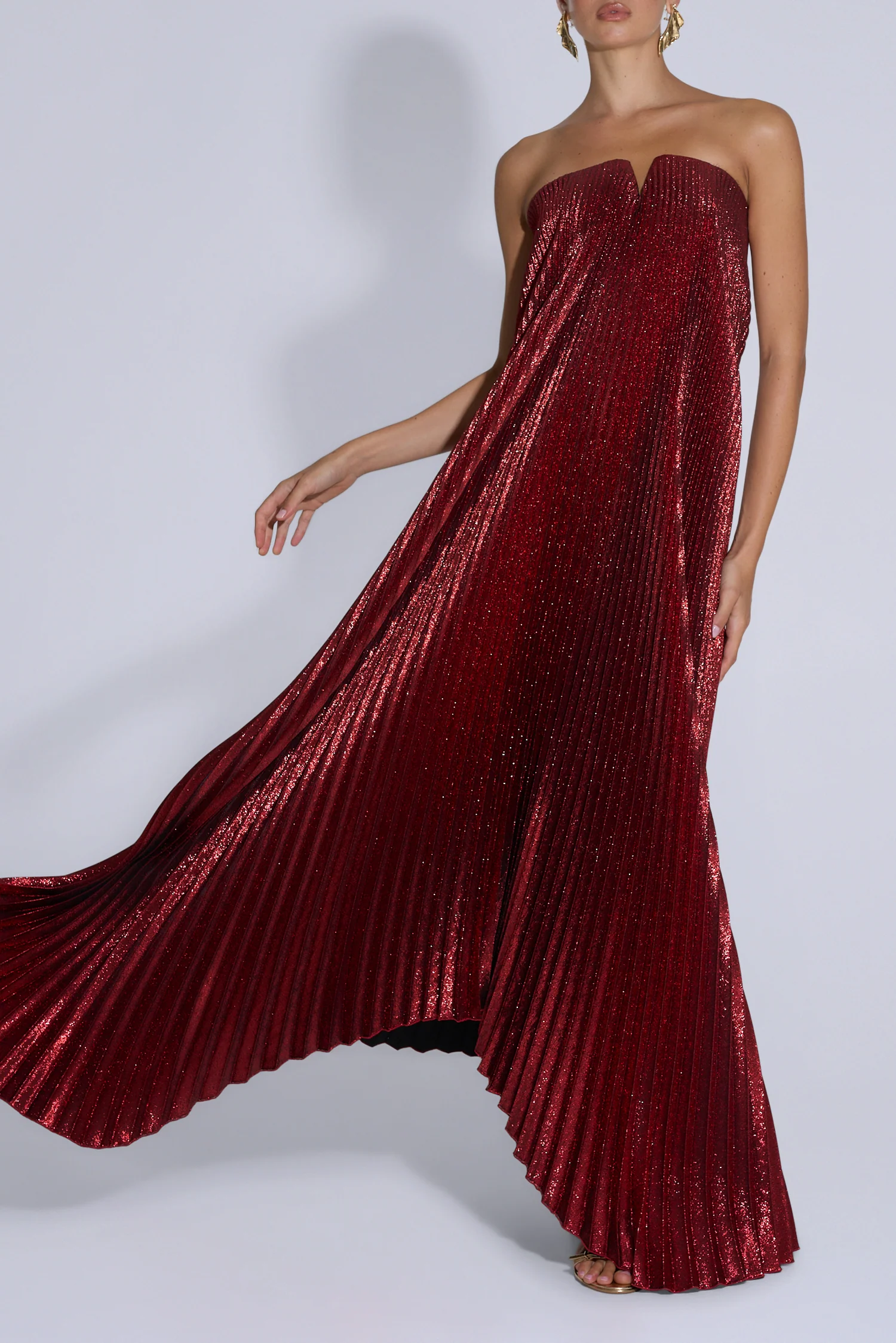 Black Tie Gown - Scarlet Glitter - Image 3