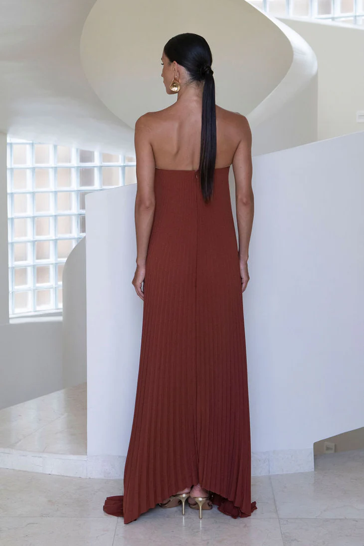 Black Tie Gown - Terracotta - Image 4
