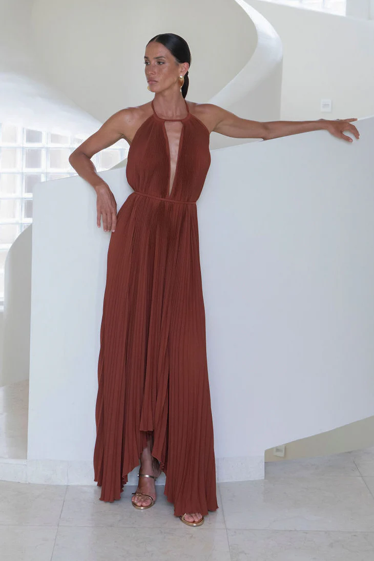 Boheme Gown - Terracotta - Image 4
