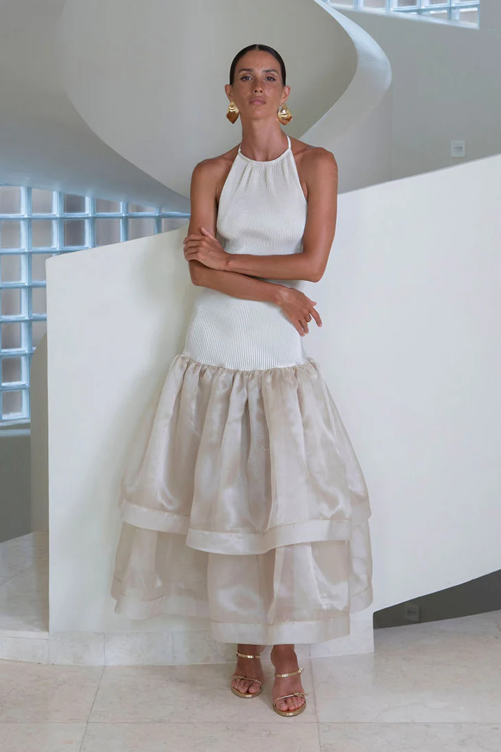 Carrie Dress - Champagne - Image 3