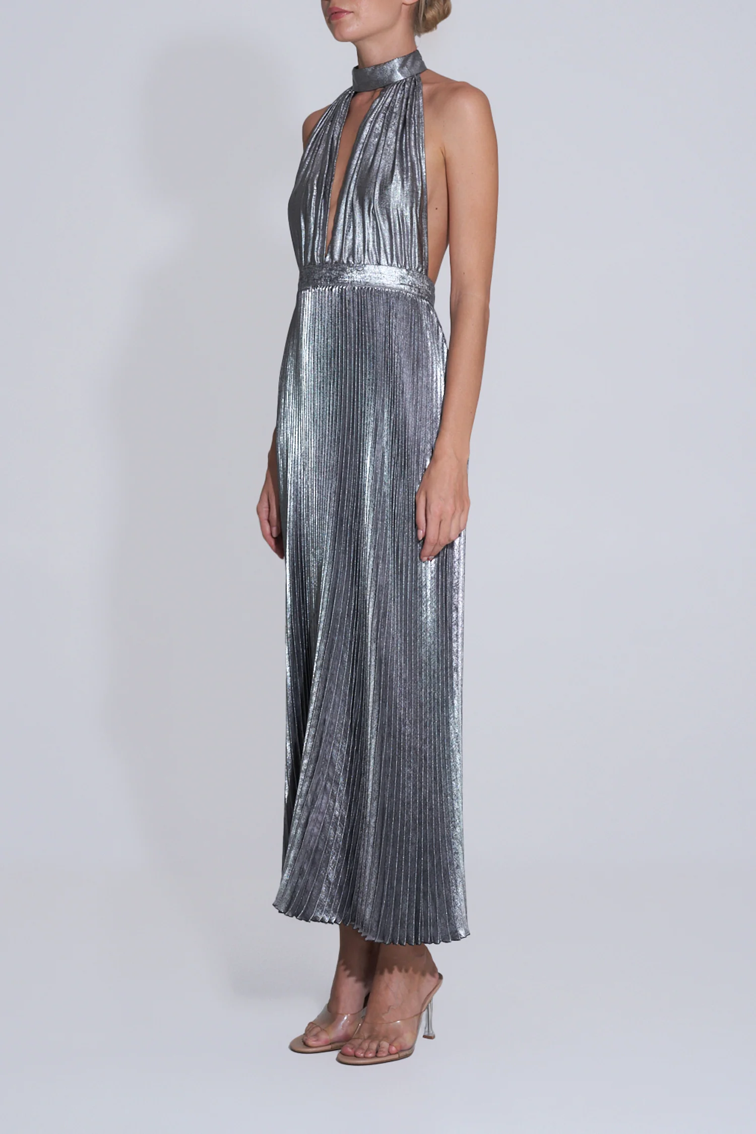 Chateau Gown - Gunmetal Shimmer - Image 4