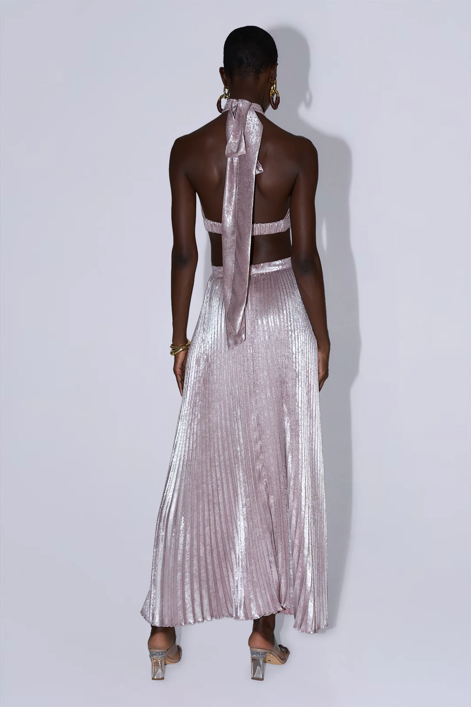 Cleopatra Gown - Dusty Shimmer - Image 2