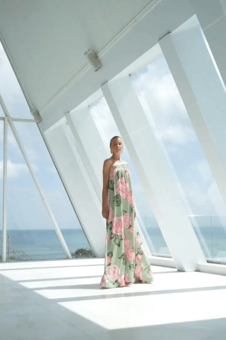 Costiera Dress - Fleur Rose - Image 4