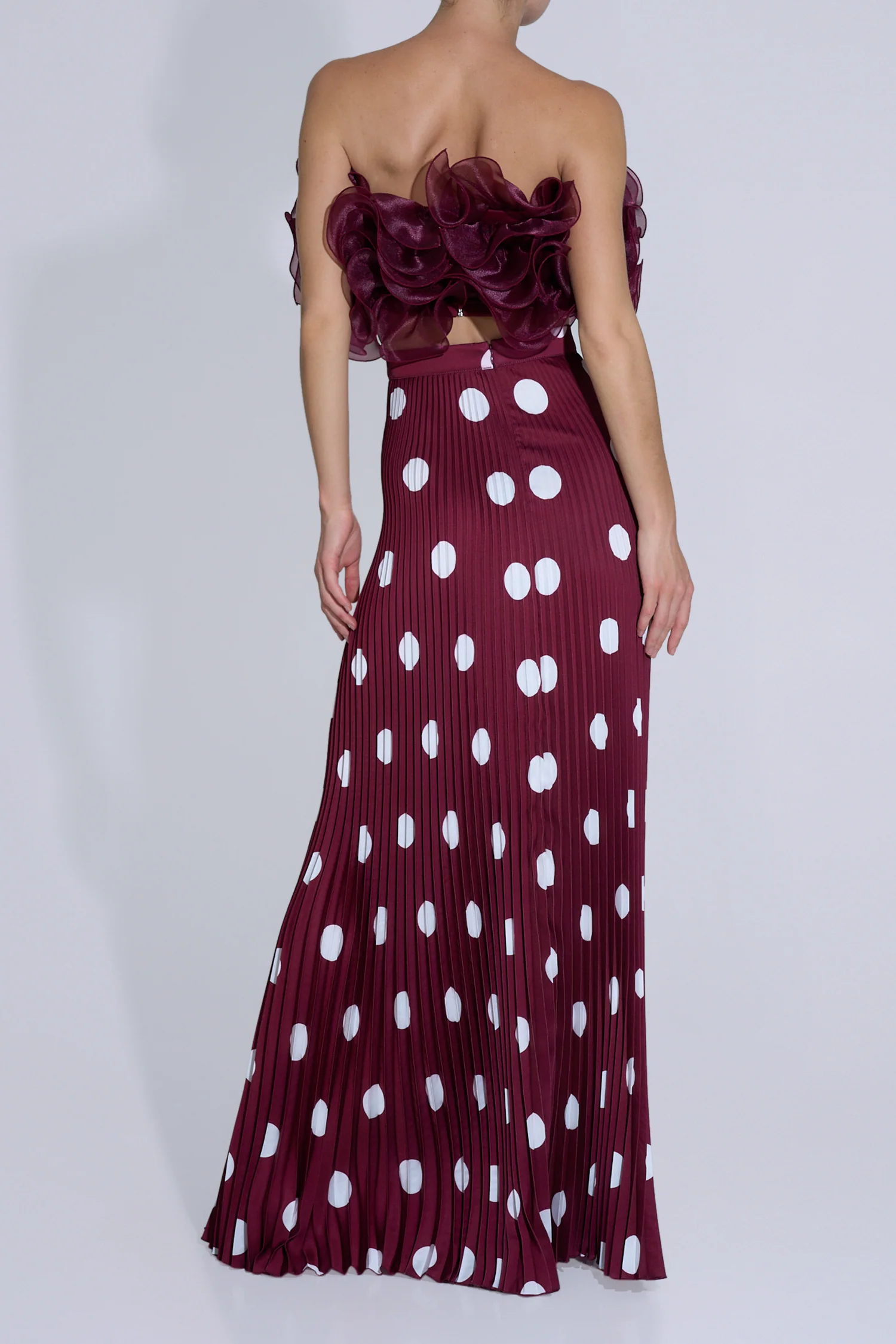 Cou Cou Top - Wine Organza - Image 4