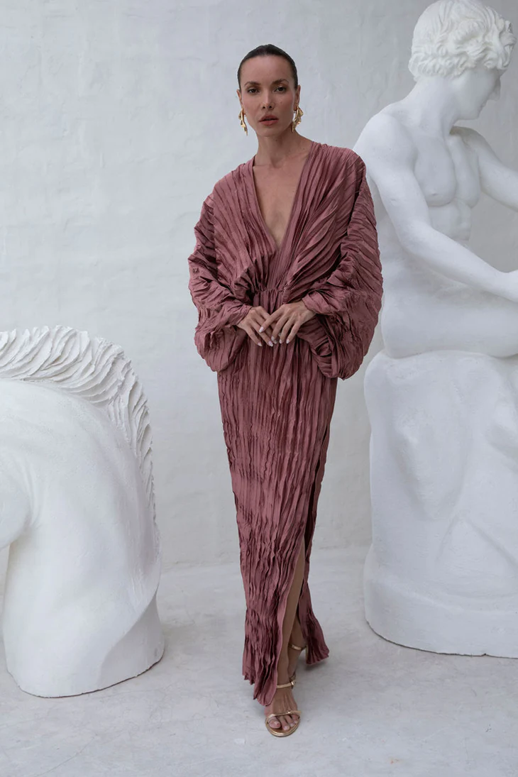 De Luxe Gown - Suede - Image 3