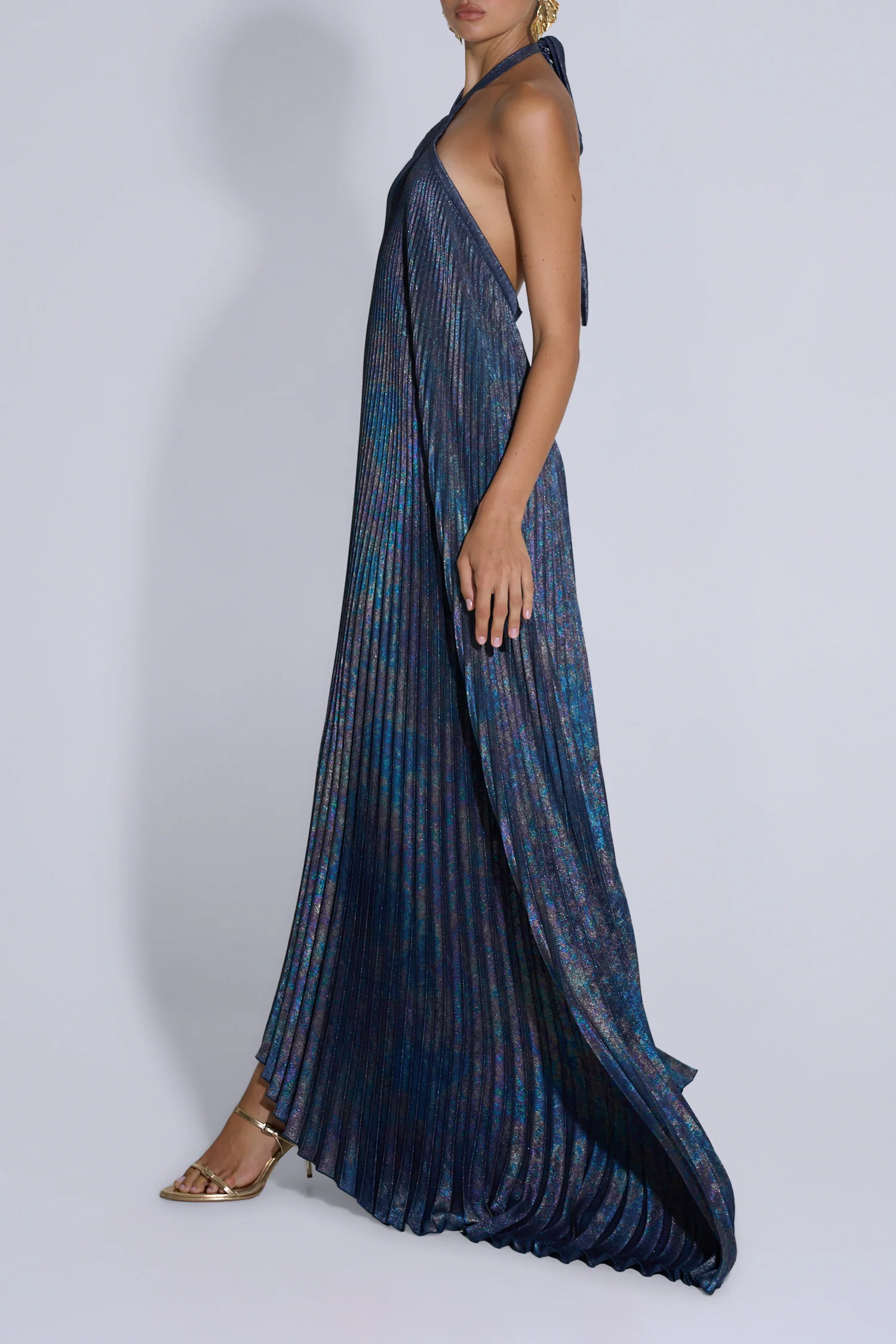 Deesse Gown - Navy Galaxy - Image 2