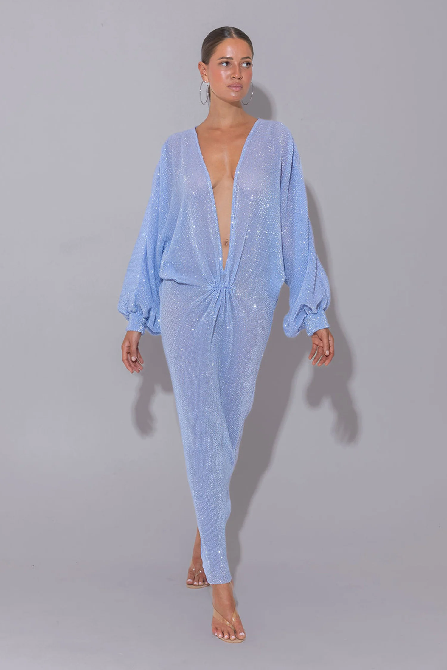 Experimental Gown - Sapphire Sequin - Image 4