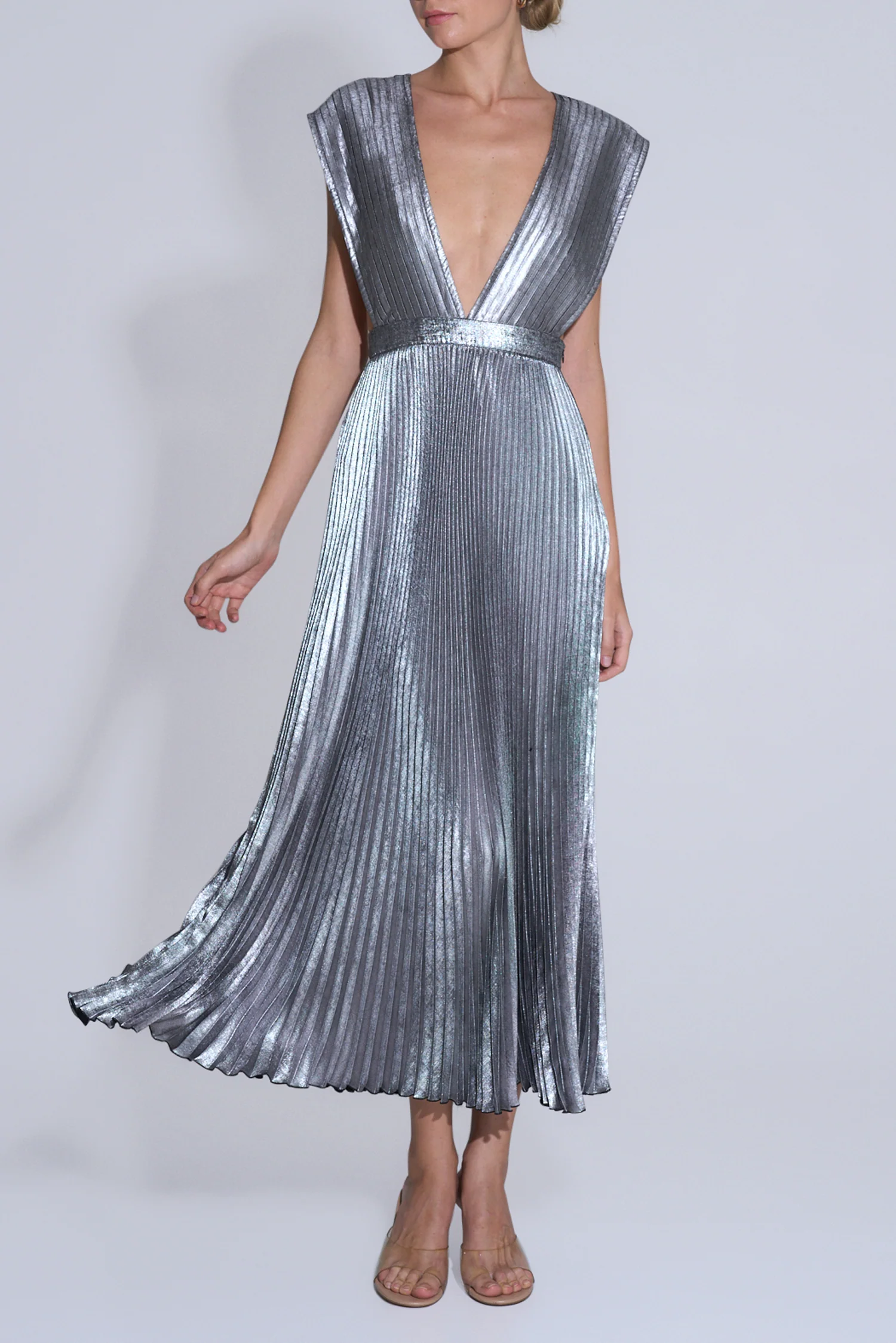 Gala Gown - Gunmetal Shimmer - Image 3