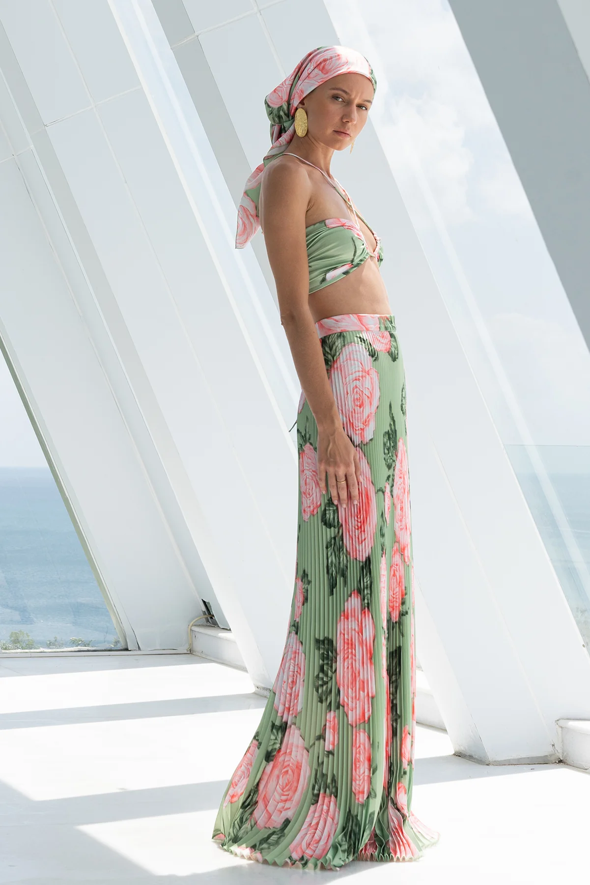 Gala Skirt - Fleur Rose - Image 2