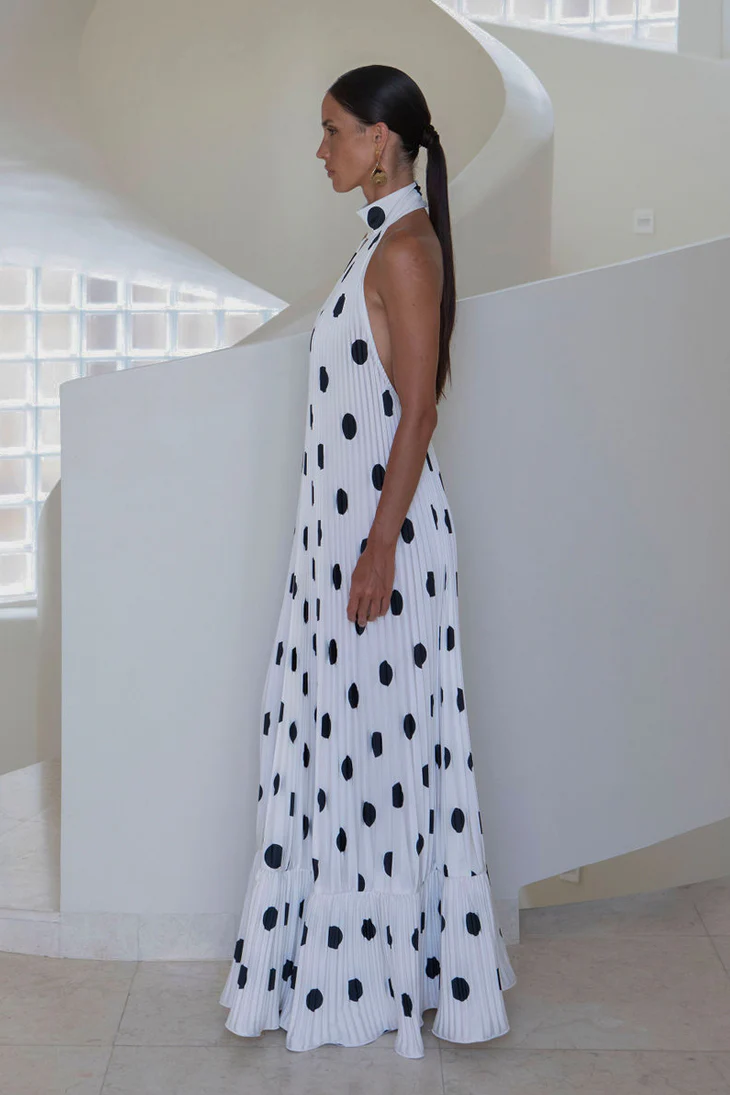 Libertie Gown - Polka Blanc - Image 4