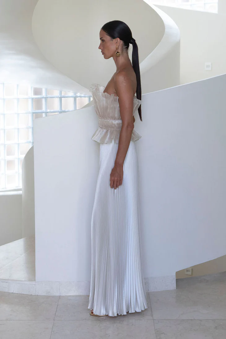 Masquerade Gown - Champagne - Image 2