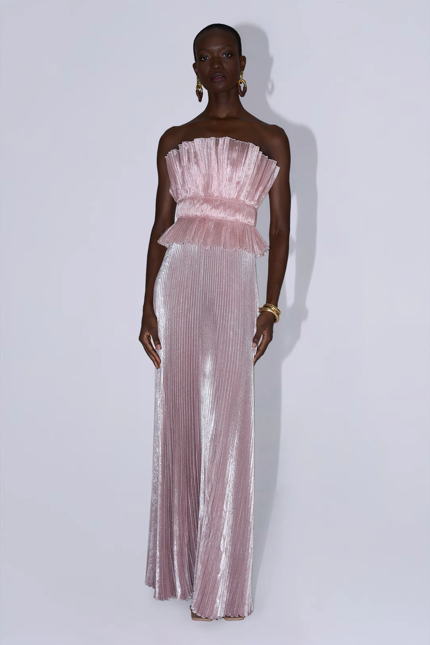 Masquerade Gown - Dusty Shimmer