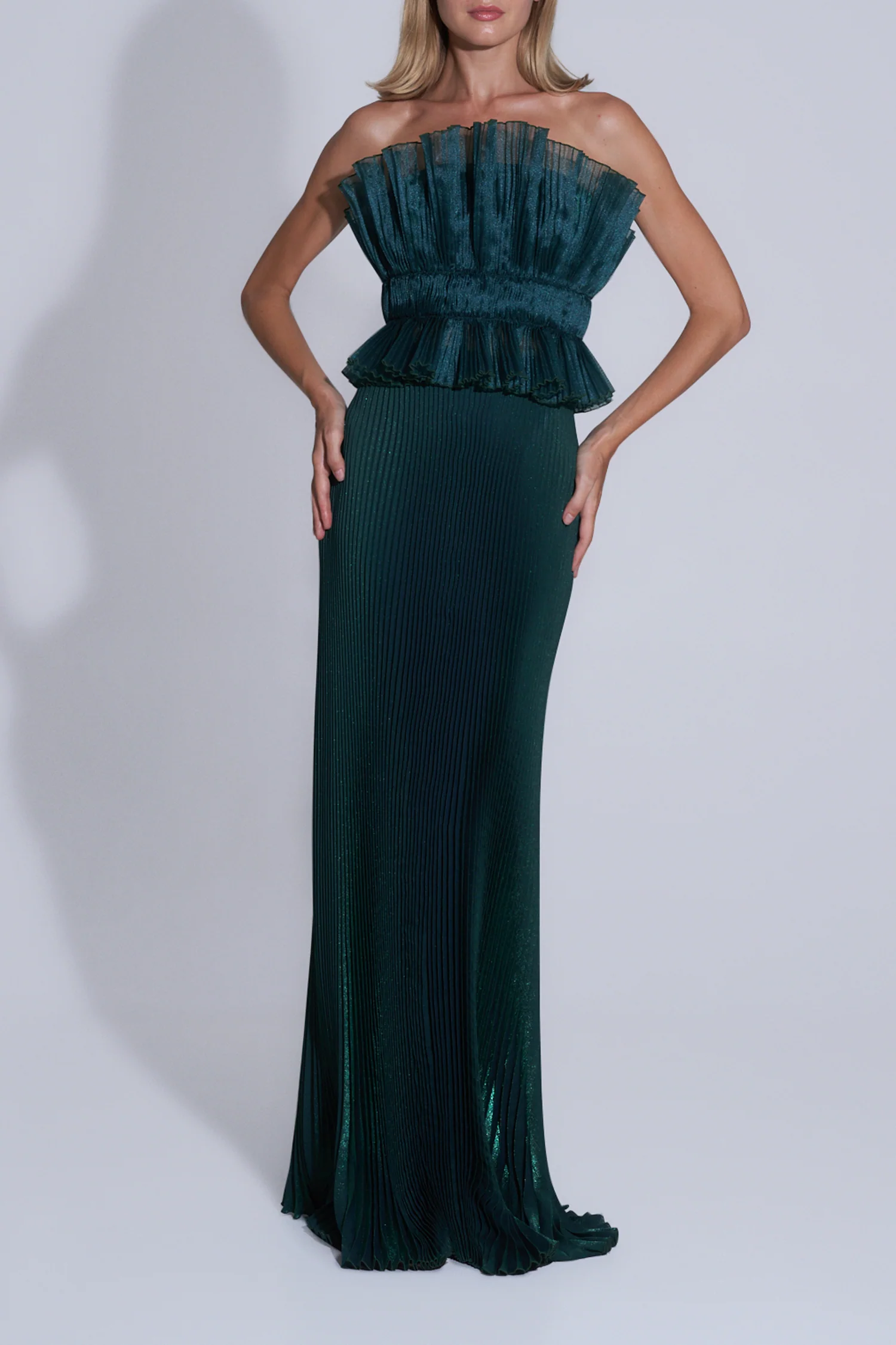 Masquerade Top - Pine Shimmer - Image 3