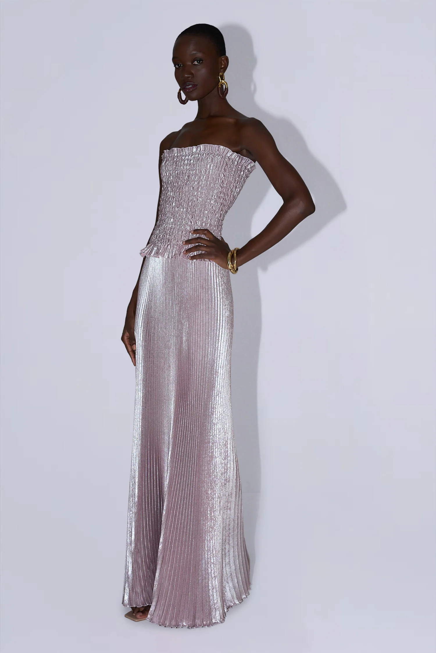 Maya Gown - Dusty Shimmer - Image 4