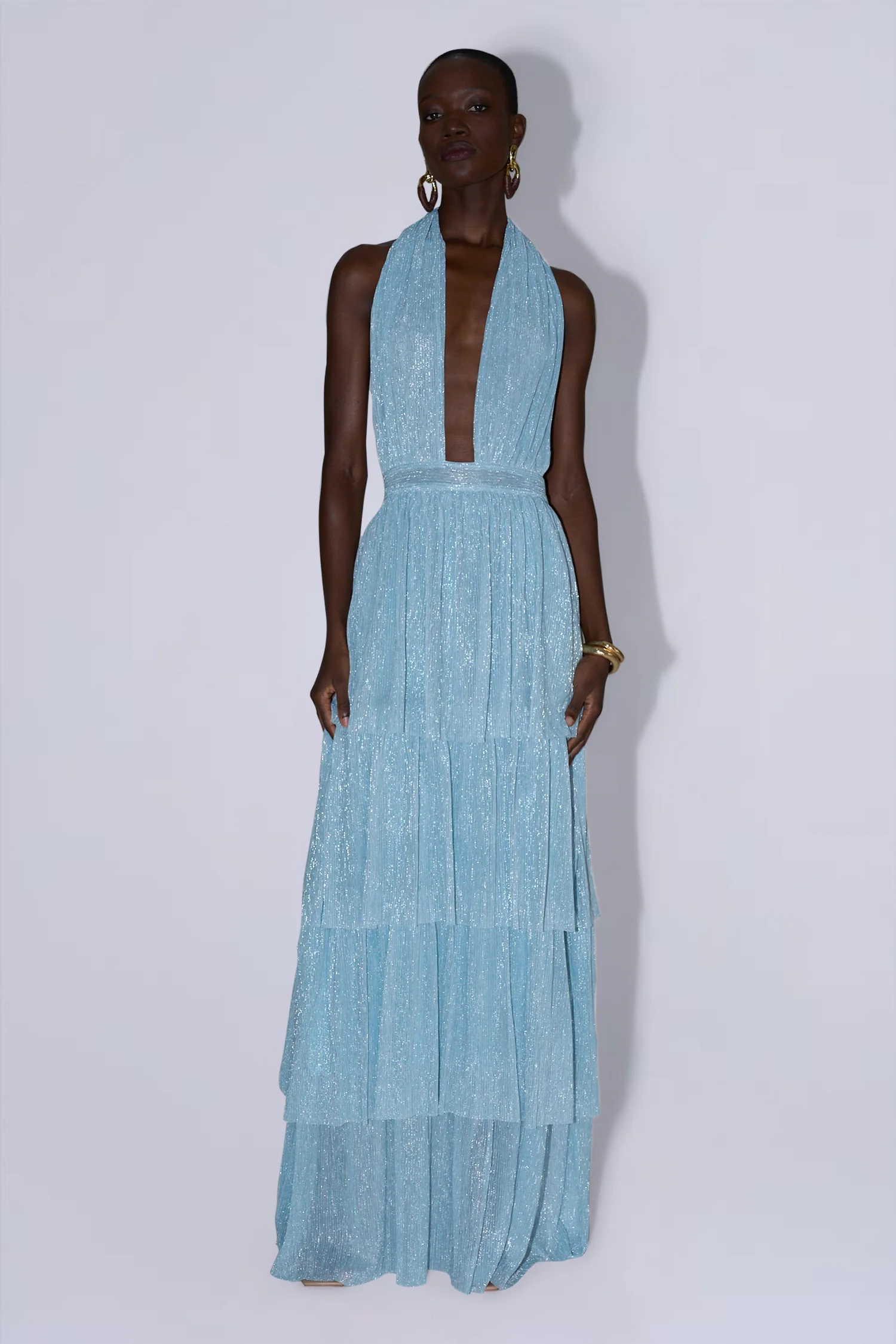Nammos Gown - Glacier Moonlight