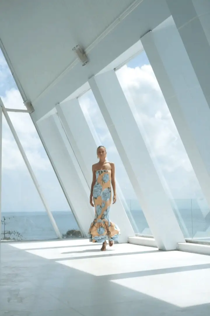 Ramblas Dress - Fleur Bleue - Image 4