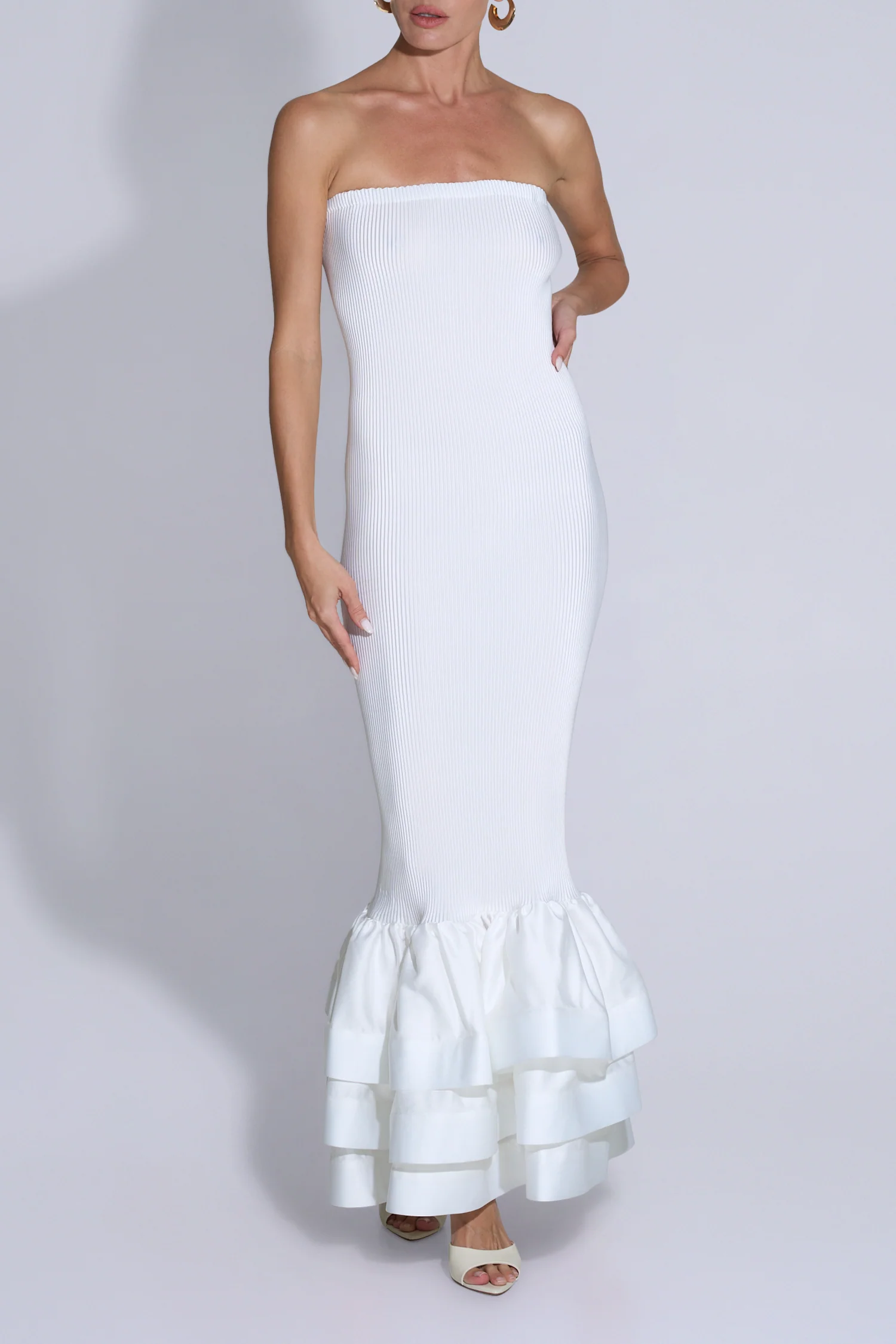 Ramblas Dress - Ivory - Image 3