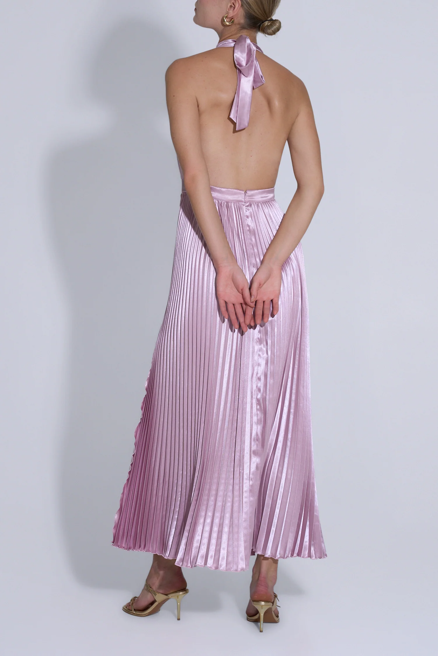 Renaissance Split Gown - Light Pink - Image 4