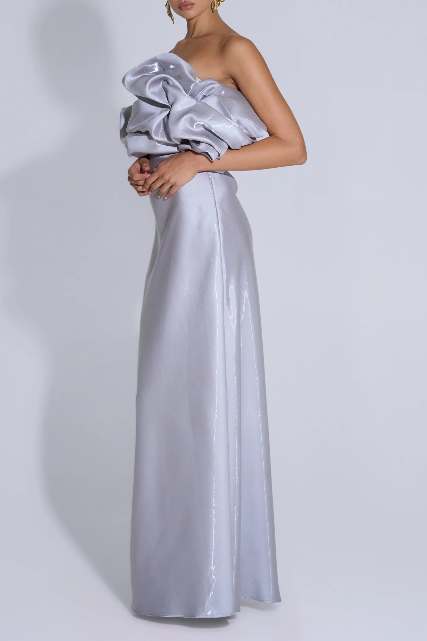 Sade Top - Silver Gloss - Image 4