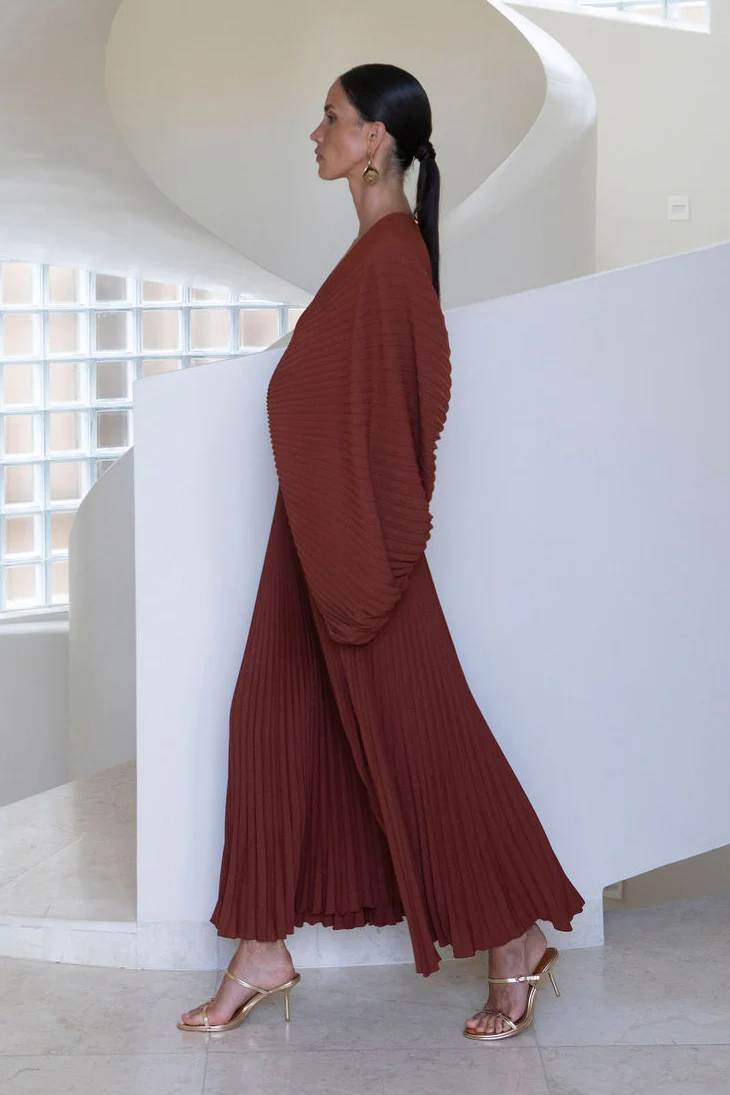 Versailles Gown - Terracotta - Image 4