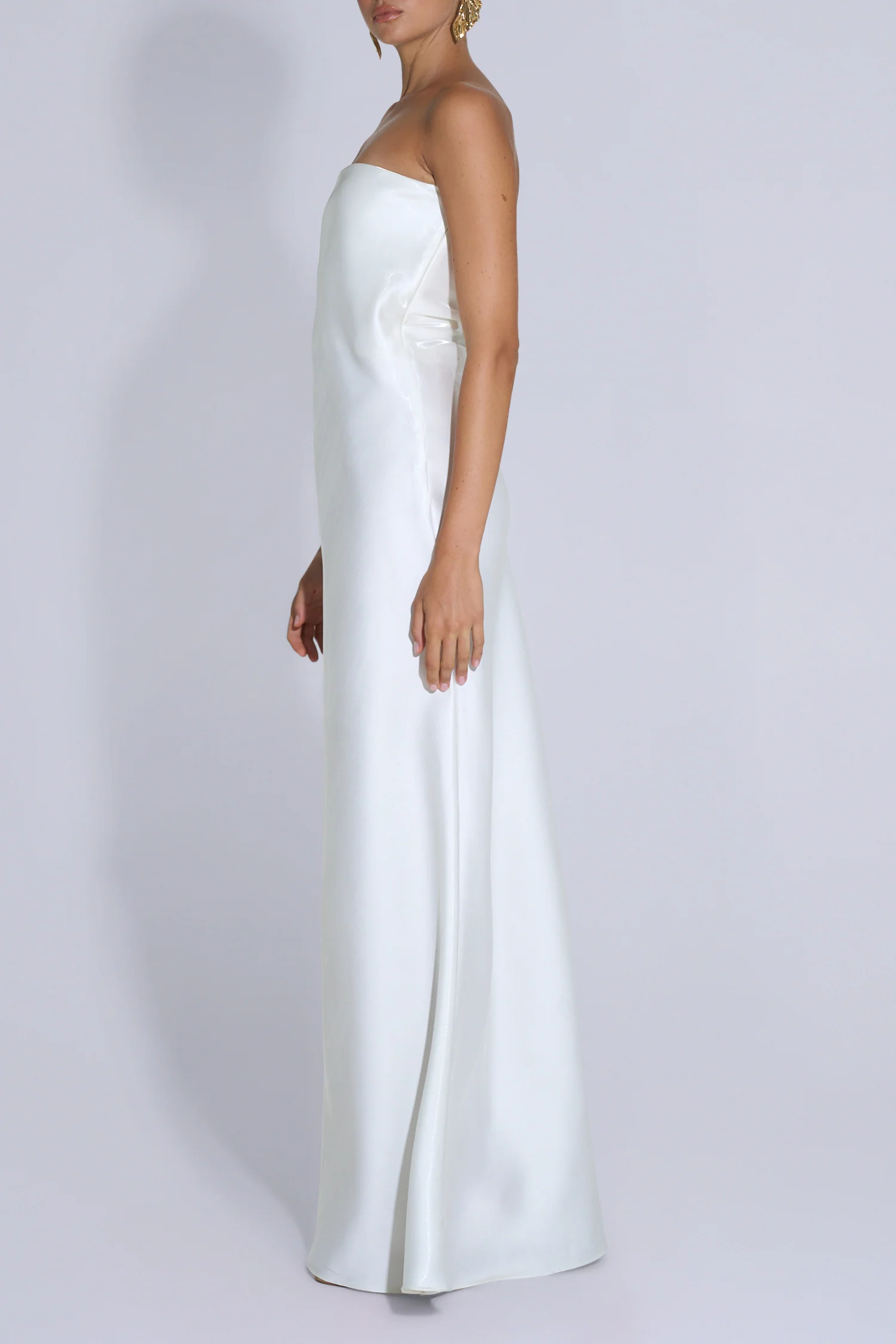 York Dress - Blanc Gloss - Image 2